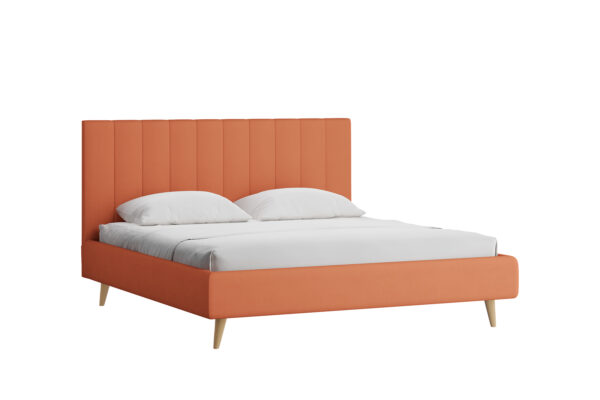 Мягкая кровать Астрид оранжевый